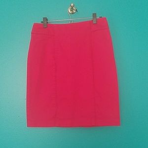 Pink Pencil Skirt